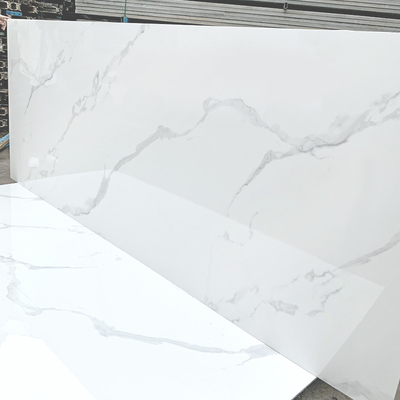 Kalite PET Mermer Yaprak Nem Dayanıklı Bambu Kömür Ahşap Finer PVC Dekoratif Duvar Fabrika