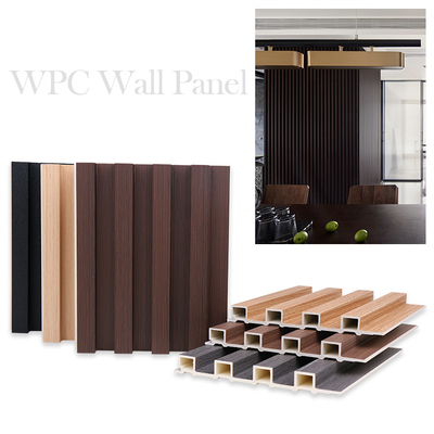 Kalite Güve Korumalı Ahşap Plastik Izgara WPC Yivli Panel Dış Fabrika