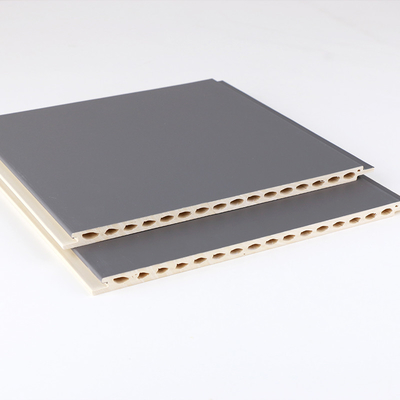Kalite Neme Dayanıklı WPC Yivli Duvar Panelleri 1220 * 2440mm 1220 * 2600mm Fabrika