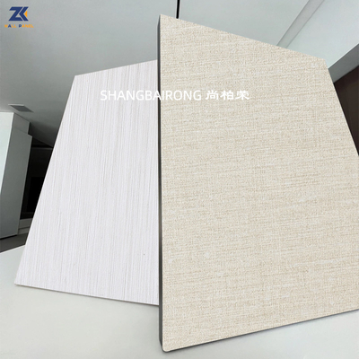 Kalite Bambu Fiber Wallboard Ahşap Kaplama PVC Duvar Panelleri Çizilmez Fabrika