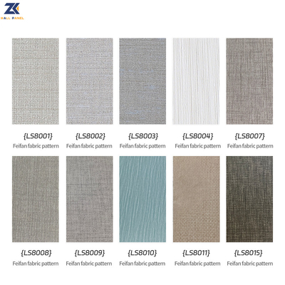 Kalite Bambu Fiber Wallboard Ahşap Kaplama PVC Duvar Panelleri Çizilmez Fabrika