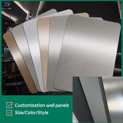 Kalite Metal Ahşap Kaplama Katı Suya Dayanıklı Alev Geciktirici Dekoratif PVC Duvar Panelleri Fabrika