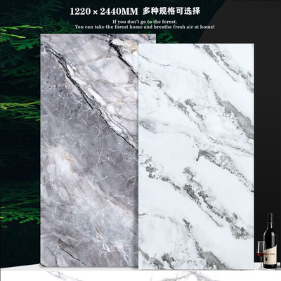 Kalite 1220*2440mm Mermer Duvar Panelleri Su geçirmez Mermer Bambu Kömür Ahşap Finer Fabrika