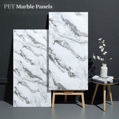 Kalite 1220*2440mm Mermer Duvar Panelleri Su geçirmez Mermer Bambu Kömür Ahşap Finer Fabrika