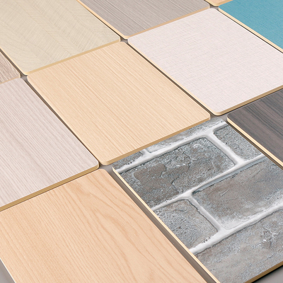 Kalite Modern Light Luxury Su geçirmez Ahşap Taneler PVC bambu kömür Ahşap Paneler Fabrika