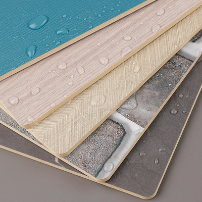 Kalite Modern Light Luxury Su geçirmez Ahşap Taneler PVC bambu kömür Ahşap Paneler Fabrika