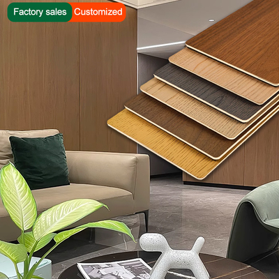 Kalite 5mm Ahşap Taneler PVC Duvar Tahtaları Esnek Bambu Kömür Dekoratif Duvar Paneli Fabrika