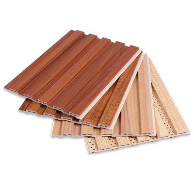 Kalite Bambu Kömür Termoplastikleri WPC Ahşap Çıta Paneli 1220 * 2440 * 5mm Fabrika