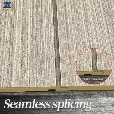 Kalite 5mm 8mm Bambu Kömür Ahşap PVC Dekoratif İç Cephe Yalıtım Panelleri Fabrika