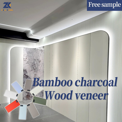 Kalite Genişlik 1.22m PVC Skin Feel Dekoratif İç Tasarım Duvar Yalıtım Panelleri Fabrika
