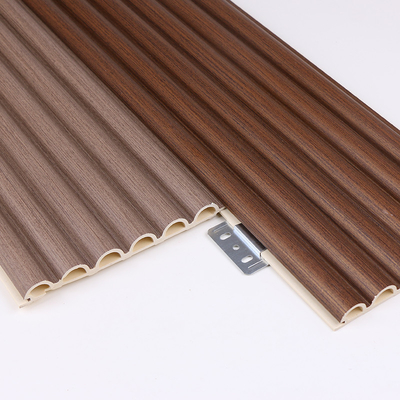 Kalite 15mm İç Dekorasyon Duvar Paneli PVC Ahşap Plastik Ark Panosu Fabrika