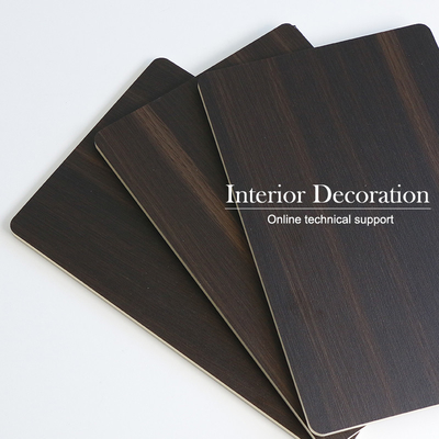 Kalite 5mm 8mm İç Dekoratif Bambu Fiber Duvar Paneli ISO9001 Fabrika