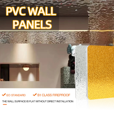 Kalite Su Dalgalanma Paneli PVC Bambu Elyaf Duvar Panelleri OEM ODM Fabrika