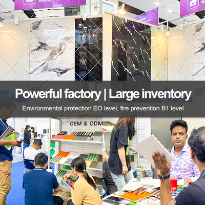 Kalite PVC PET Su Dalga Paneli Bambu Kömür Elyafı 3D Duvar Ahşap Finer Paneli Fabrika